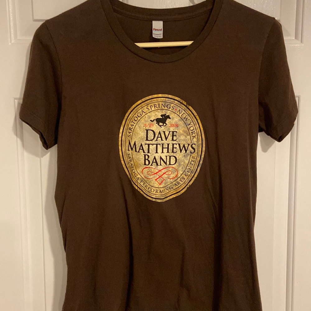 Dave Matthews Band concert t shirt from 8/19/00 SPAC